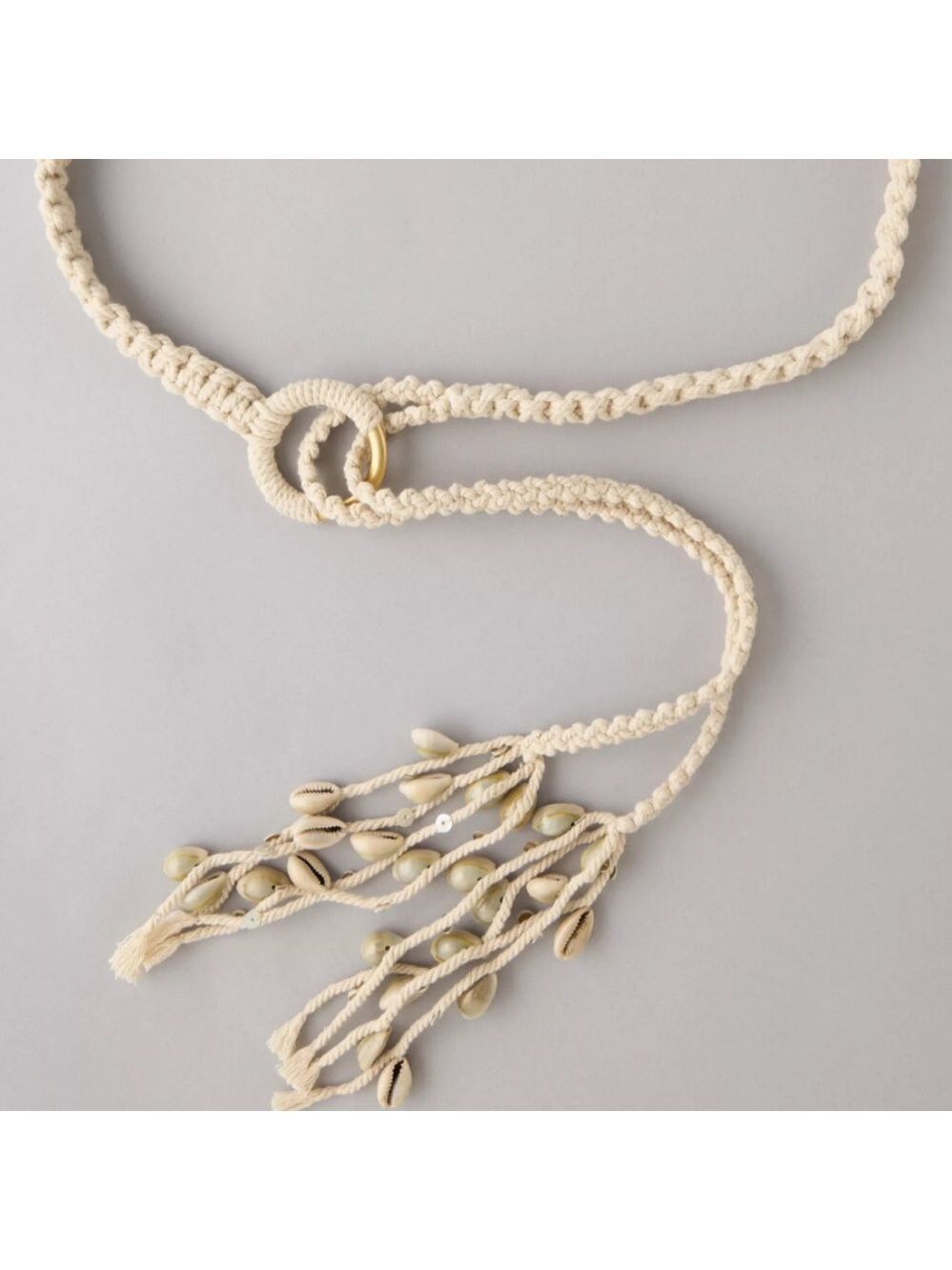 Macrame Carry Strap + Belt Multifunction Multipurpose NEW Handcrafted Natural - Picture 11 of 16